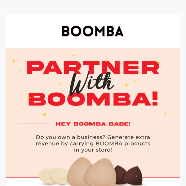 Carry BOOMBA products in your store!