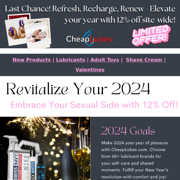 Last Chance: Don't Miss 12% Off! Refresh & Recharge Your January 🌟