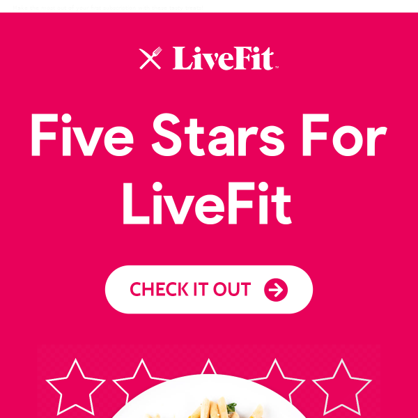 Five Stars For LiveFit