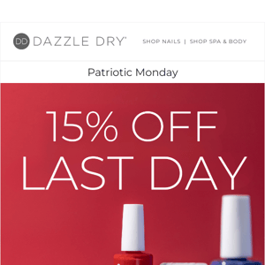 Final Day: Presidents' Day Sale