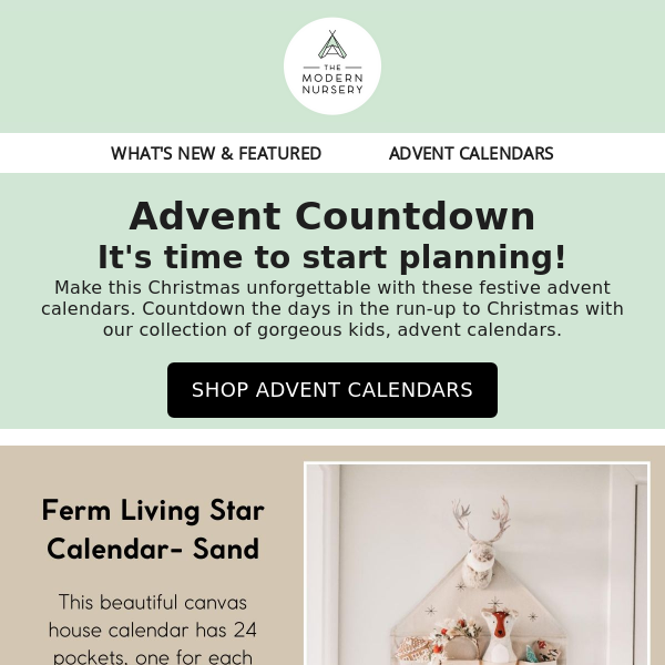 Advent Calendars...It is time to start planning