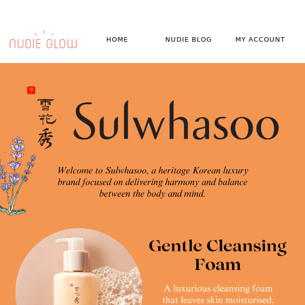 Sulwhasoo is here! 🌸✨