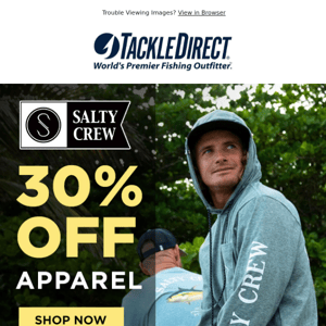 🔥 30% Off All In-Stock Salty Crew!