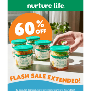 Get 60% OFF! 🥳 Sale Extended!