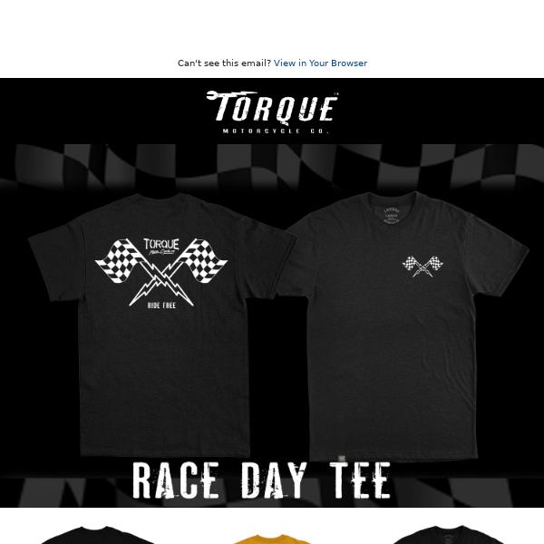 NEW Tees! 🏁 Check em out!