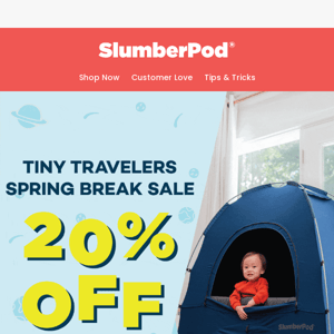 20% Off Spring Break Sale! 🎉