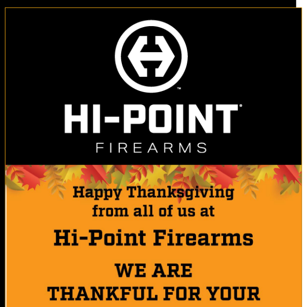Hi-Point Firearms November Sale
