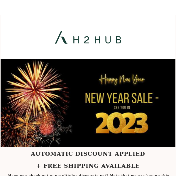 Celebrate the New Year with Our Exclusive Sale