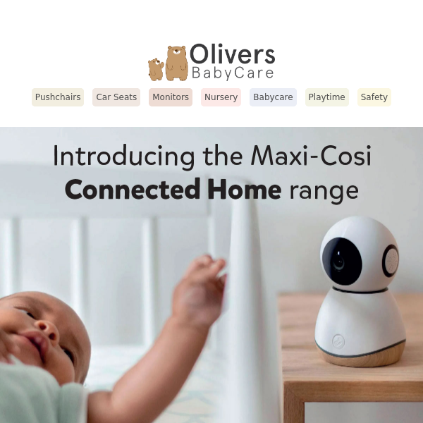 Maxi-Cosi Connected Home range