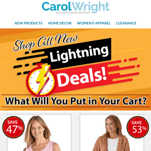 Lightning Deals are Here! ⚡ What is Waiting For You this Week?