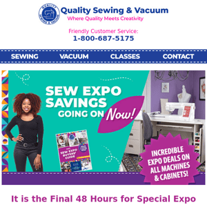 Final 48 Hours for Expo Savings