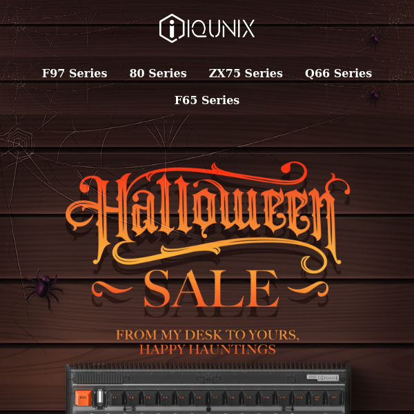 🧛‍♀️Countdown to Savings: Halloween Sale Ends in 24 Hours!