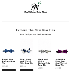 The Bow Tie Collection