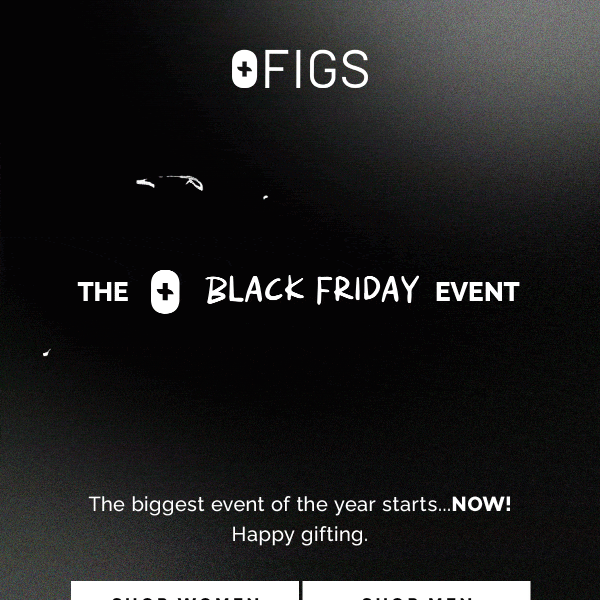 The Black Friday Event Starts NOW!