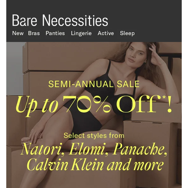 ICYMI: Save Up To 70% On Select Panache, Elomi, Natori & More | Semi-Annual Sale