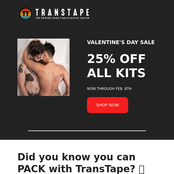 V-Day Sale 25% Off Kits! 💋 Removal Oil Sale