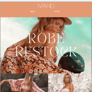 ROBES ARE BACK 🏜️✨ A wardrobe must have!