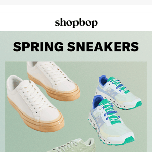 Add these sneakers to your spring lineup