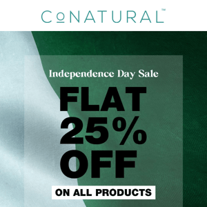 Independence Day Sale - Flat 25% Off!