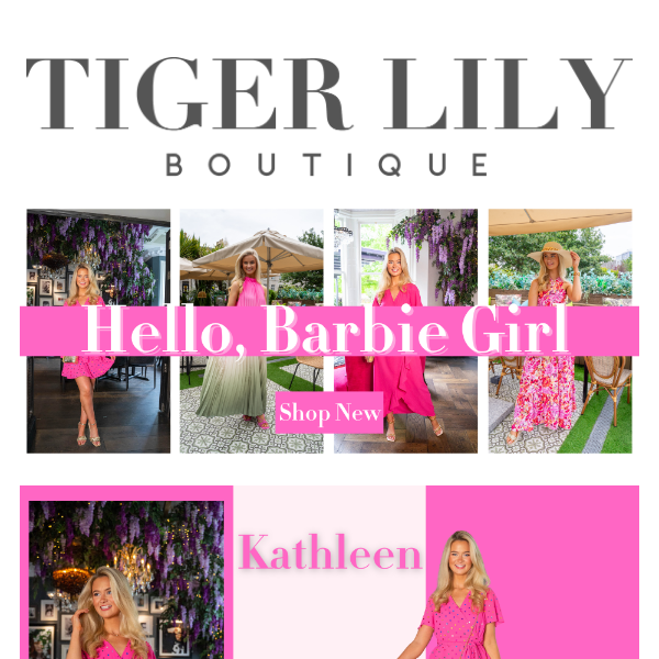 Hello, Barbie - Tiger Lily Boutique