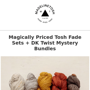 ✨Magically Priced Tosh Fade sets + DK Twist Mystery Bundles