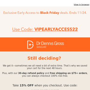 Did you forget something? Here's 15% OFF