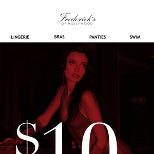 Your weekend plans just got sexier - Frederick's of Hollywood
