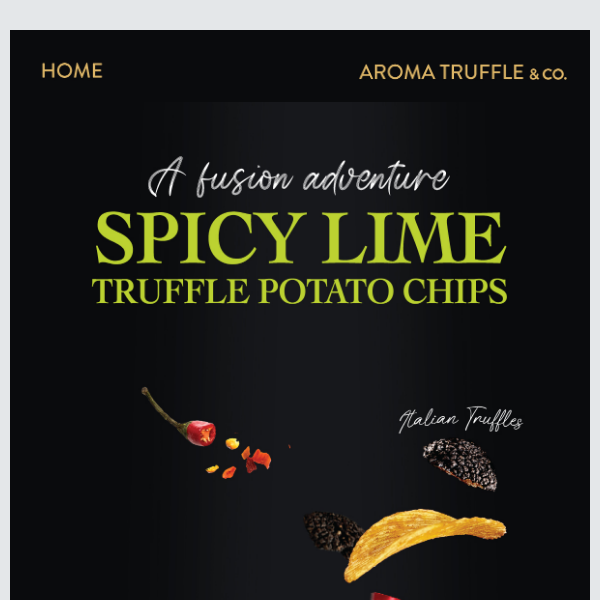 Official Launch: Spicy Lime Truffle Chips 💥