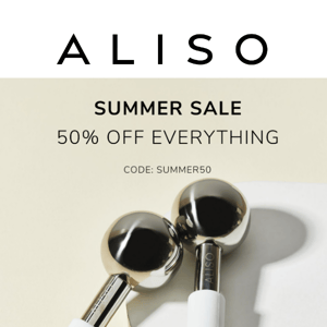 Summer Sale ☀️ 50% OFF EVERYTHING - CODE: SUMMER50