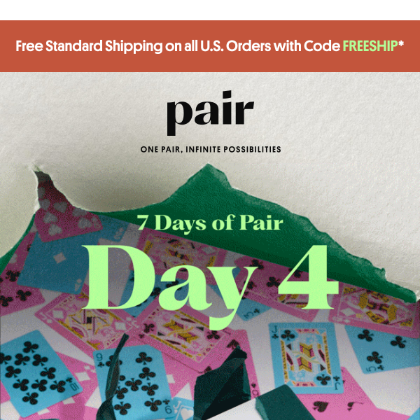 7 Days of Pair: Day FOUR🎁