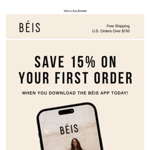 Here's 15% Off Your First In-App Purchase