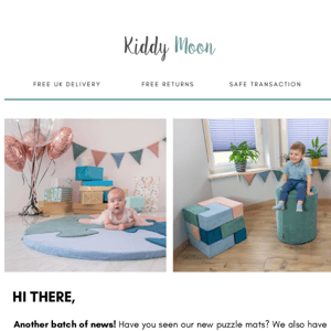 What's new in KiddyMoon? Check now >>