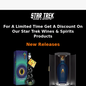 Don't Miss Out! Save Big On Our Star Trek Wine & Spirits Specials