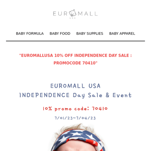 🇺🇲 Euromallusa's July 4th Sale ends today! ( Promocode: 70410)