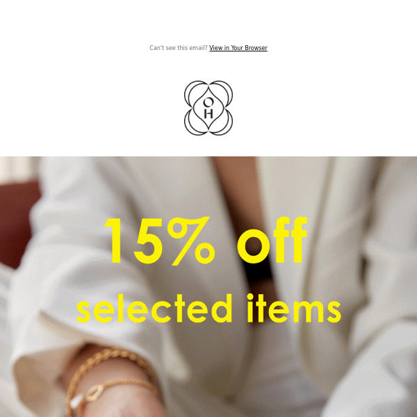 Get 15% off - this weekend only