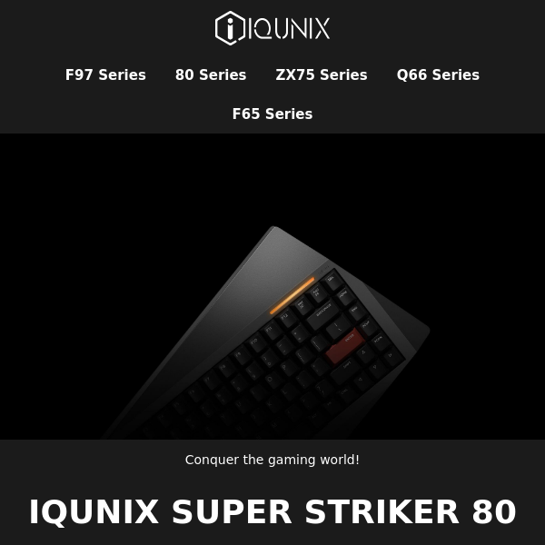 【IC】IQUNIX Super Striker 80 & Ardbeg 65