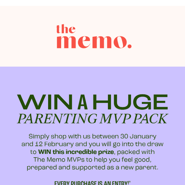 Win a HUGE Parenting MVP Pack