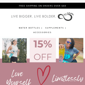 🌈 Love Limitlessly - 15% Off!