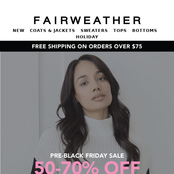 50-70% Off Your Favourite Sweaters 😍