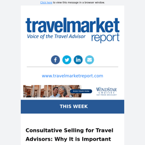 Consultative Selling for Travel Advisors: Why It is Important and How to Do It
