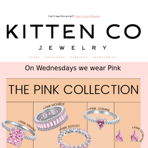 On Wednesdays we wear pink 💗👀