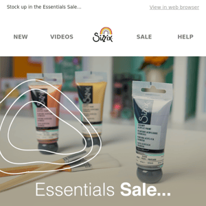 There is now up to 30%* off ESSENTIALS!