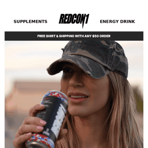 CLAIM $10 OFF A Case Of REDCON1 Energy