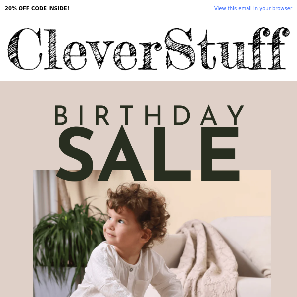 👉 BDAY SALE - Early Access Clever Stuff