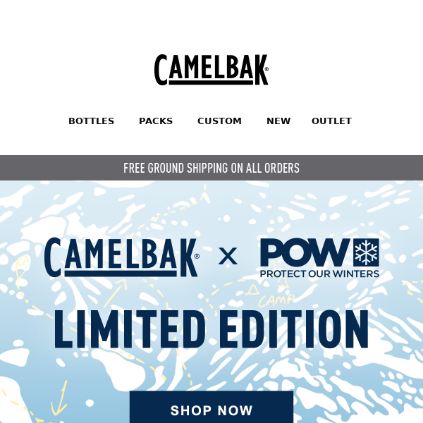 CamelBak x POW: A Special Limited Edition Collection