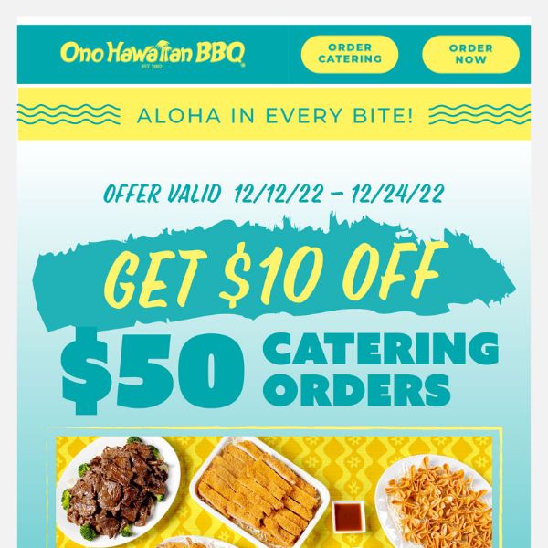 Bring the Taste of Aloha to the Party!