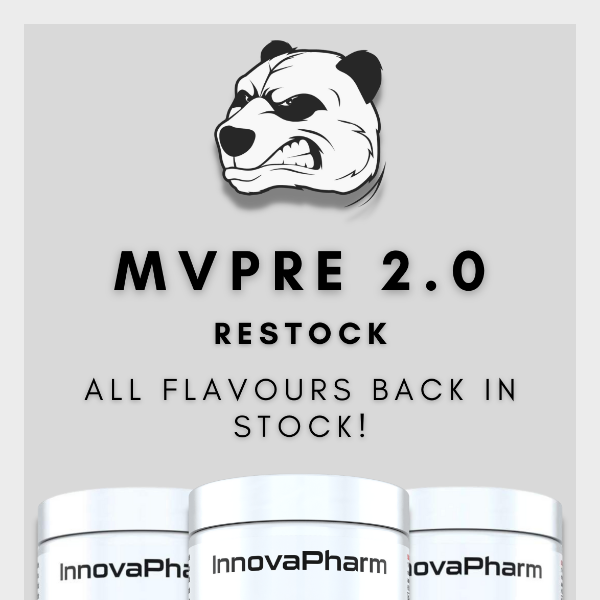 The  👑 Is Back! Mvpre 2.0 Pre-Workout Powerhouse