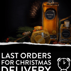 Order TODAY for Christmas Delivery