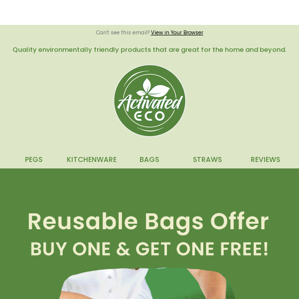 🤩 Buy 1 Reusable Bag and Get 1 FREE! 🤩