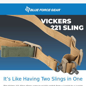 A Multifunctional 2-Point to 1-Point Sling